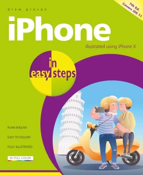 Image of In Easy Steps iPhone In Easy Steps, 7th Edition - Covers iPhone X and iOS 11