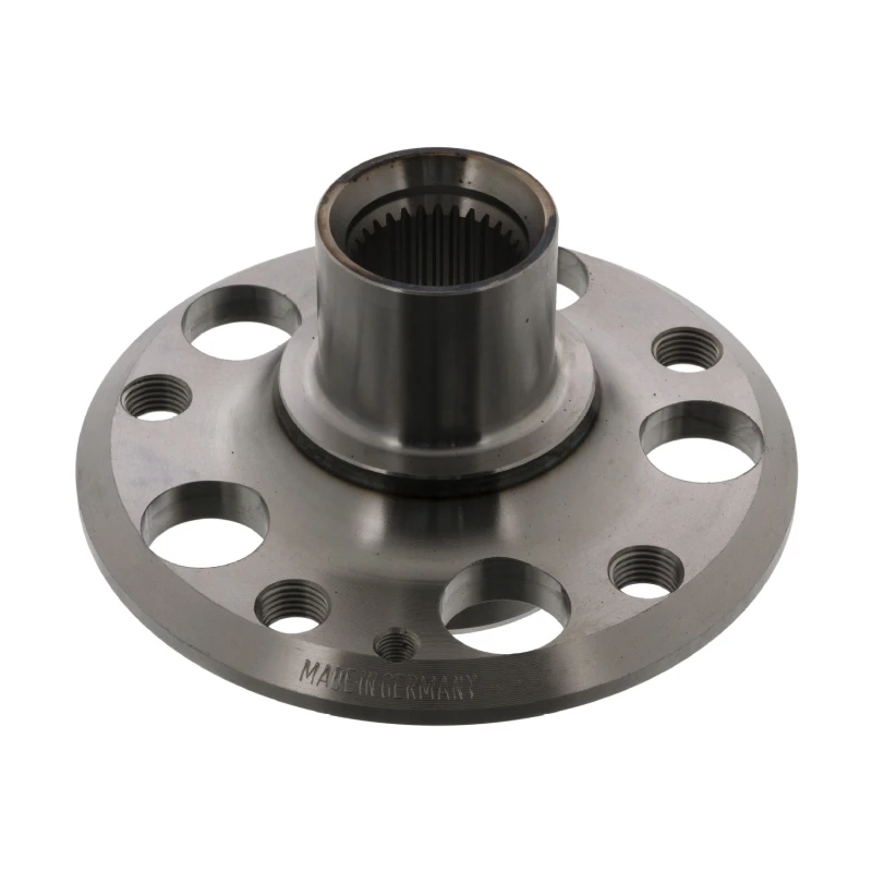 Image of FEBI BILSTEIN 45000 Wheel Hub Front Axle Right, without wheel bearing Wheel Hub (653)