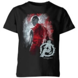 Image of Avengers Endgame Nebula Brushed Kids T-Shirt - Black - 11-12 Years