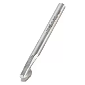 image of Trend Aluminium UPVC Single Flute Helical Upcut Cutter 10mm 14mm 1/4"