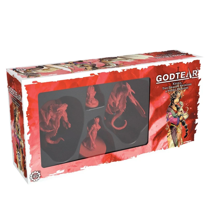 Image of Steamforged Games Keera - The Dragon Princess - Black One Size