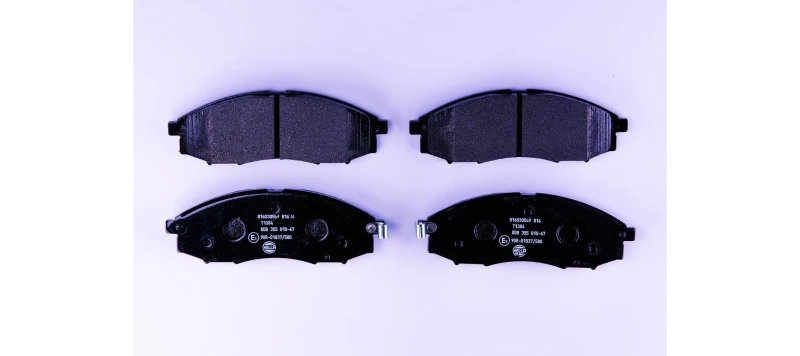 Image of HELLA Brake pad set HELLA 8DB 355 010-671