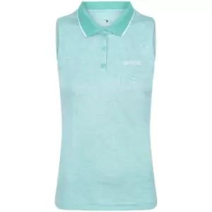 Image of Regatta Womens Tima II Sleeveless Collared Tank Top 18 - Bust 43' (109cm)