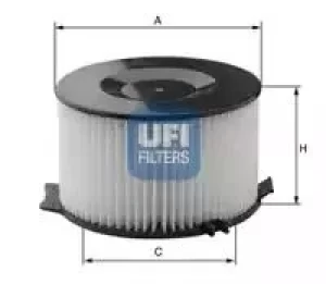 Image of 53.067.00 UFI Interior Air Cabin/ Pollen Filter