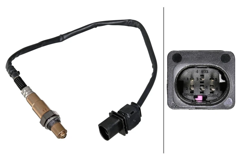 Image of HELLA Lambda sensor HELLA 6PA 358 221-251