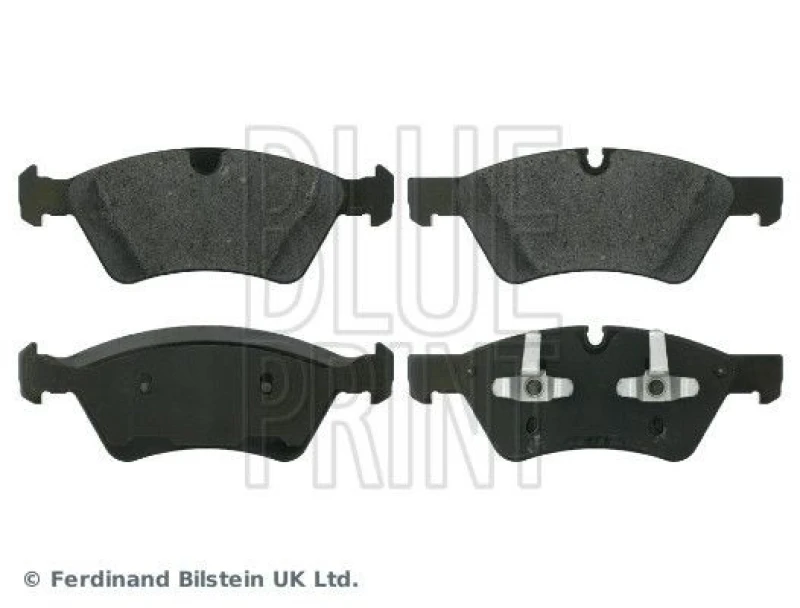 Image of Blue PRINT Brake pad set Blue PRINT ADU174237