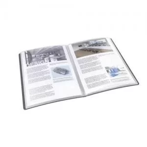 Image of Esselte VIVIDA Display Book rigid, translucent, 20 pockets, 40 sheet