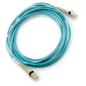 Image of HP Enterprise LC to LC Multi-mode OM3 2-Fiber 5.0m...