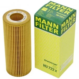 Image of Mann Filter HU722X Oil Filter