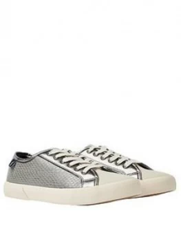 Image of Joules Coast Lace Up Pump - Metallic