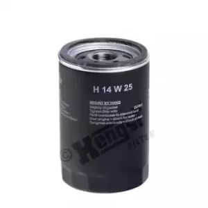 image of Spin-On Oil Filter H14W25 by Hella Hengst