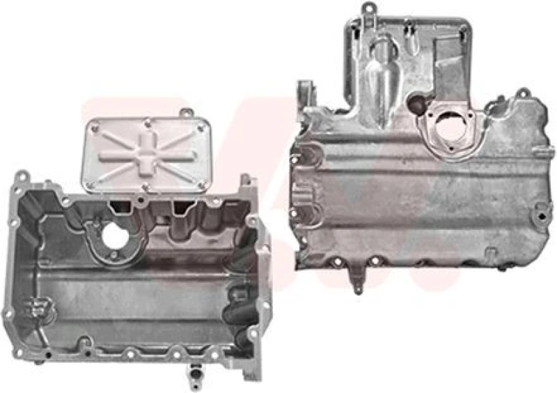 Image of VAN WEZEL Oil sump VAN WEZEL 5829070