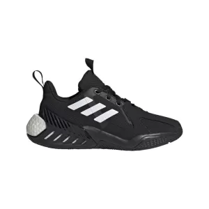 image of Adidas 4uture Sport Running Junior Trainer - Black/White, Size 5