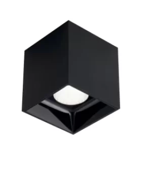 Image of Mig LED Square Surface Mounted Anti-Glare Downlight, Black, 4000K