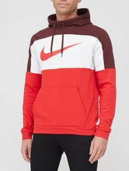 image of Nike Training Dry Overhead Hoodie - Maroon