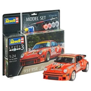 Image of Porsche 934 RSR 1:24 Jägermeister Revell Model Set