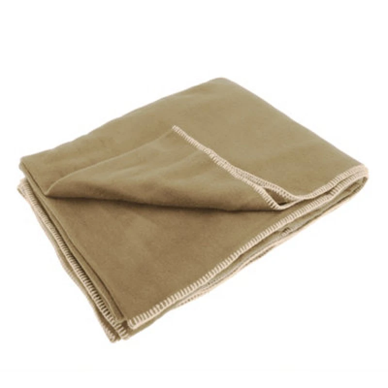 Image of Result Result Plain Warm Outdoor Fleece Blanket (330gsm) Pack of 2 in Natural Natural One Size Unisex 5059269075132
