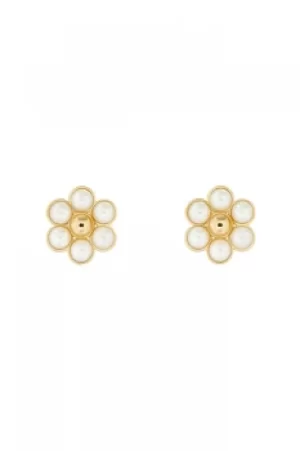 Image of Ted Baker Darsiee Daisy Pearl Stud Earrings TBJ3009-02-28