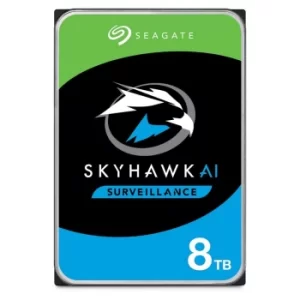 Image of Seagate SkyHawk AI 8TB 3.5 Surveillance SATA Hard Disk Drive ST8000VE001
