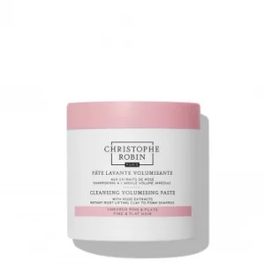 image of Christophe Robin Cleansing Volumising Paste with Pure Rassoul Clay and Rose 250ml