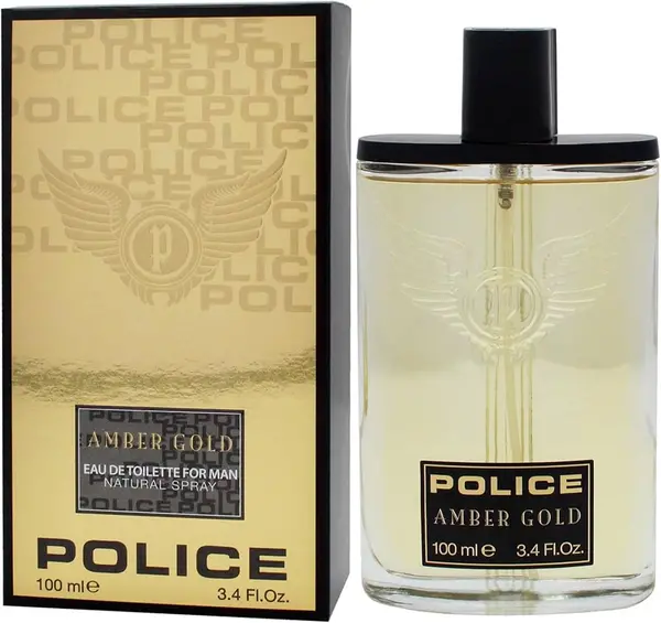 Image of Police Amber Gold Eau de Toilette For Him 100ml