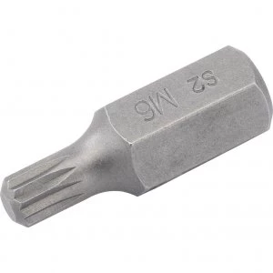 Image of Draper Expert XZN Spline 10mm Shank Insert Bits M6 30mm Pack of 1