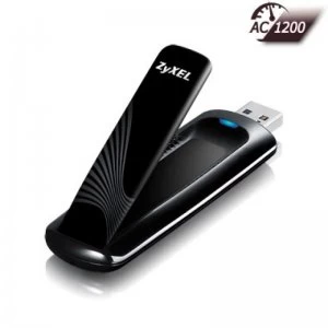 image of Zyxel NWD6605 - Dual-Band Wireless AC1200 USB Adapter