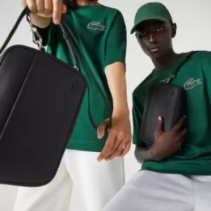 image of Unisex Lacoste Flat Pocket Zip Crossover Bag Size Unique size 000