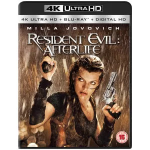 Resident Evil Afterlife - 2010 4K Ultra HD Bluray Movie