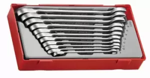 Image of Teng Tools TT6511R 11 Piece Ratchet 13° Offset Spanner Set in Case