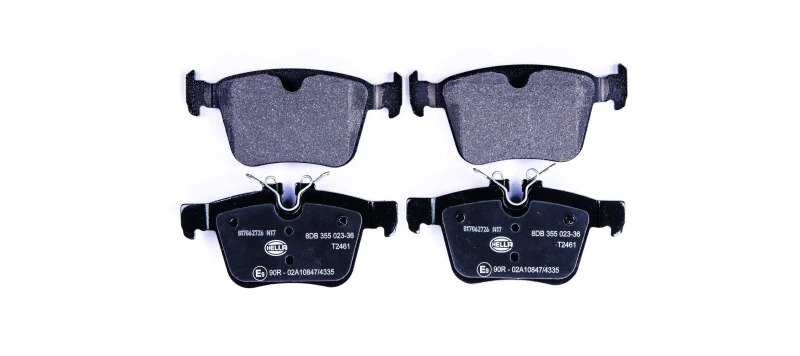 Image of HELLA Brake pad set HELLA 8DB 355 023-361