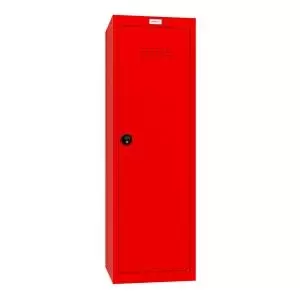 Image of Phoenix CL Series Size 4 Cube Locker in Red with Combination Lock