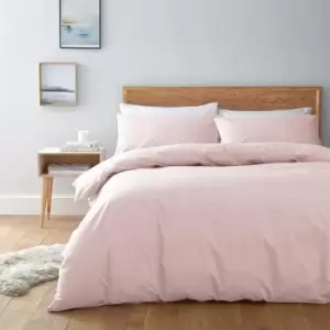 Image of Linea Egyptian 200 Thread Count Duvet Cover - Pink