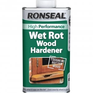 image of Ronseal Wet Rot Wood Hardener 500ml