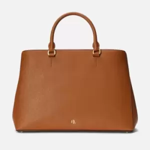 Image of Lauren Ralph Lauren Womens Hanna 37-Satchel-Large - Lauren Tan