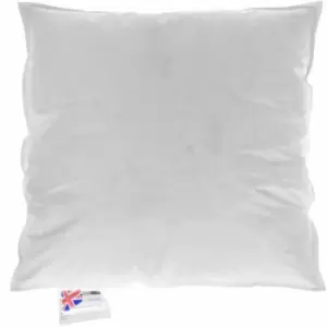 Image of HOMESCAPES Goose Down Cushion Pad 50 x 50cm (20 x 20) - White