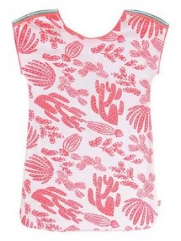 Image of Billieblush Girls Towelling Beach Dress - Multi, Size Age: 8 Years, Women