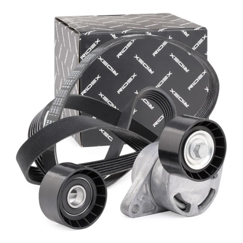 Image of RIDEX 542R0066 V-ribbed belt set V-Ribbed Belt Set (542)