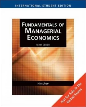 Image of Fundamentals of Managerial Economics by Mark Hirschey Paperback