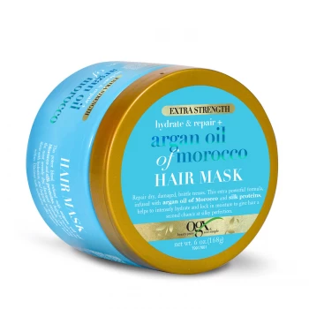 image of OGX Extra Strength Hydrate & Revive Argan Oil of Morocco Hair Mask