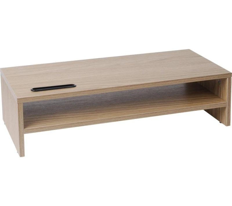 Image of TTAP MP1009 540 mm Monitor Stand Light Oak 5060526640390