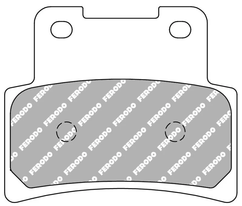 Image of Brake pad set FERODO FDB2322SM