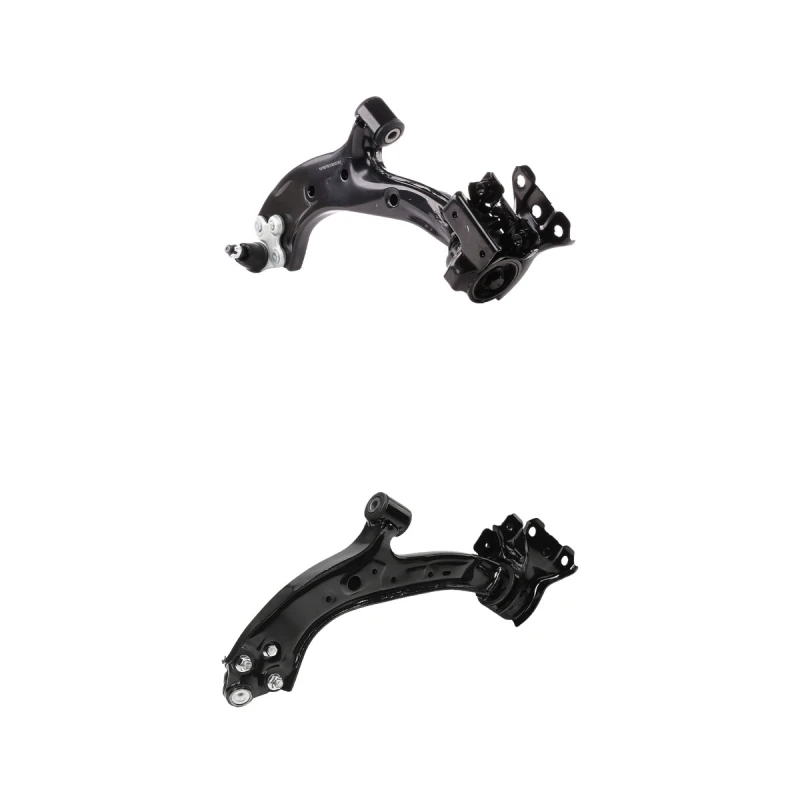Image of RIDEX 772S1066 Control arm repair kit with rubber mount, Front Axle, Control Arm Sheet Steel Suspension Kit (772)