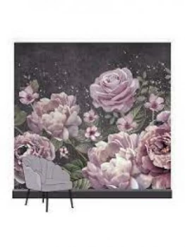 image of Art For The Home Moody Blooms Mural Wallpaper Paper