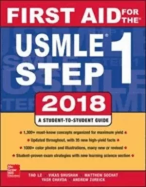 Image of first aid for the usmle step 1 2018 28th edition