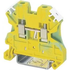 image of Universal ground terminal PE UT 25 PE Phoenix Contact Green yellow