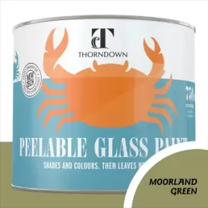 Image of Thorndown Moorland Green Peelable Glass Paint 750ml