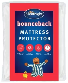 Image of Silentnight Bounceback Mattress Protector - Double