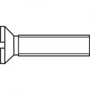 Image of Countersunk screws M3 10 mm Slot NA