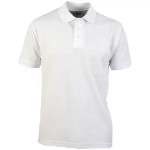 image of Absolute Apparel Mens Precision Polo (4XL) (White)